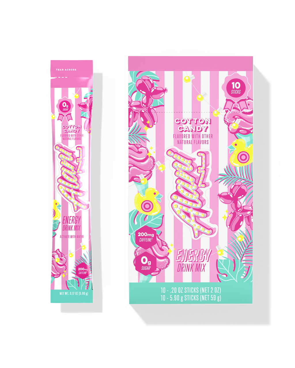 Energy Sticks - Cotton Candy (E0CZ)