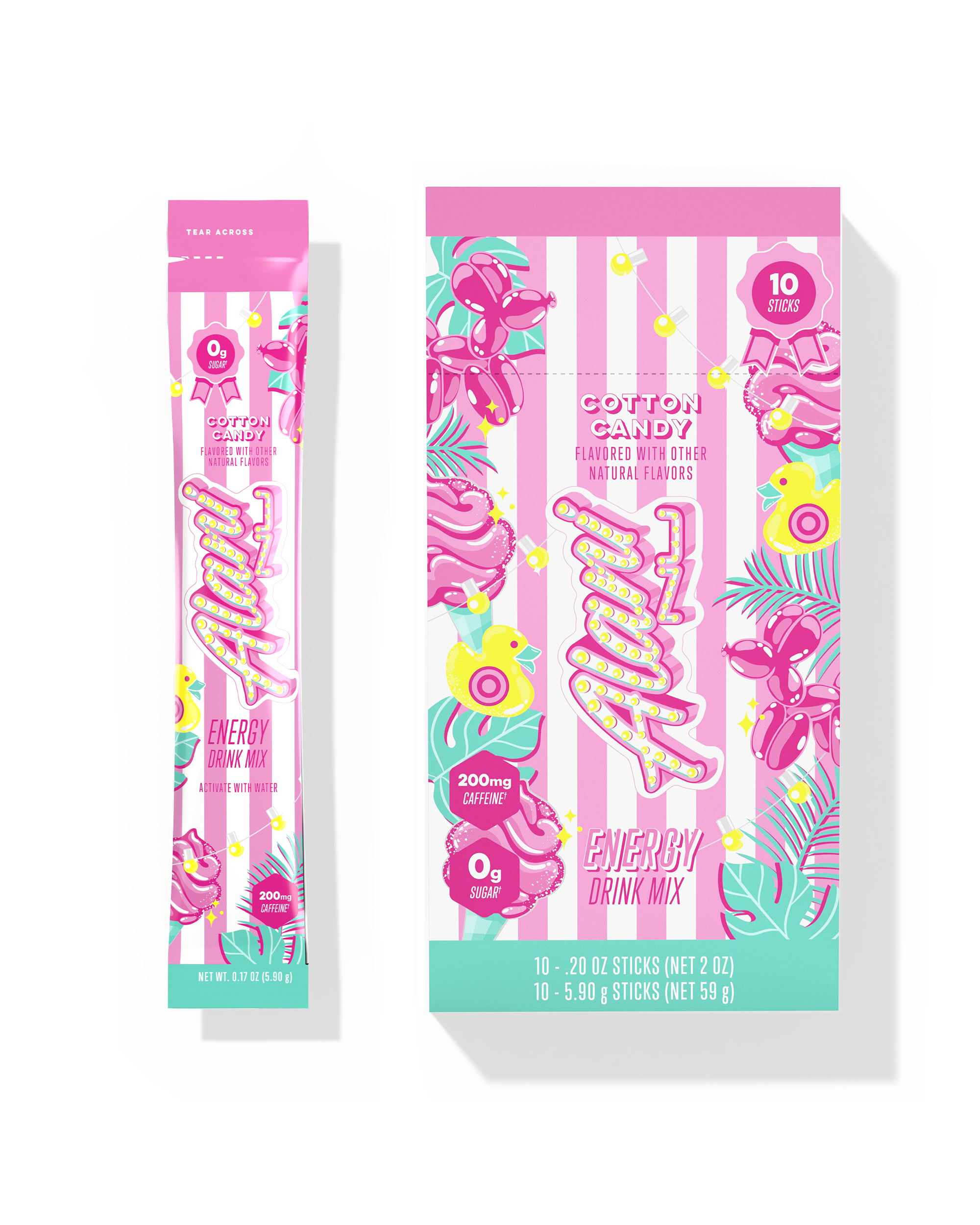 Energy Sticks - Cotton Candy (E0CZ)