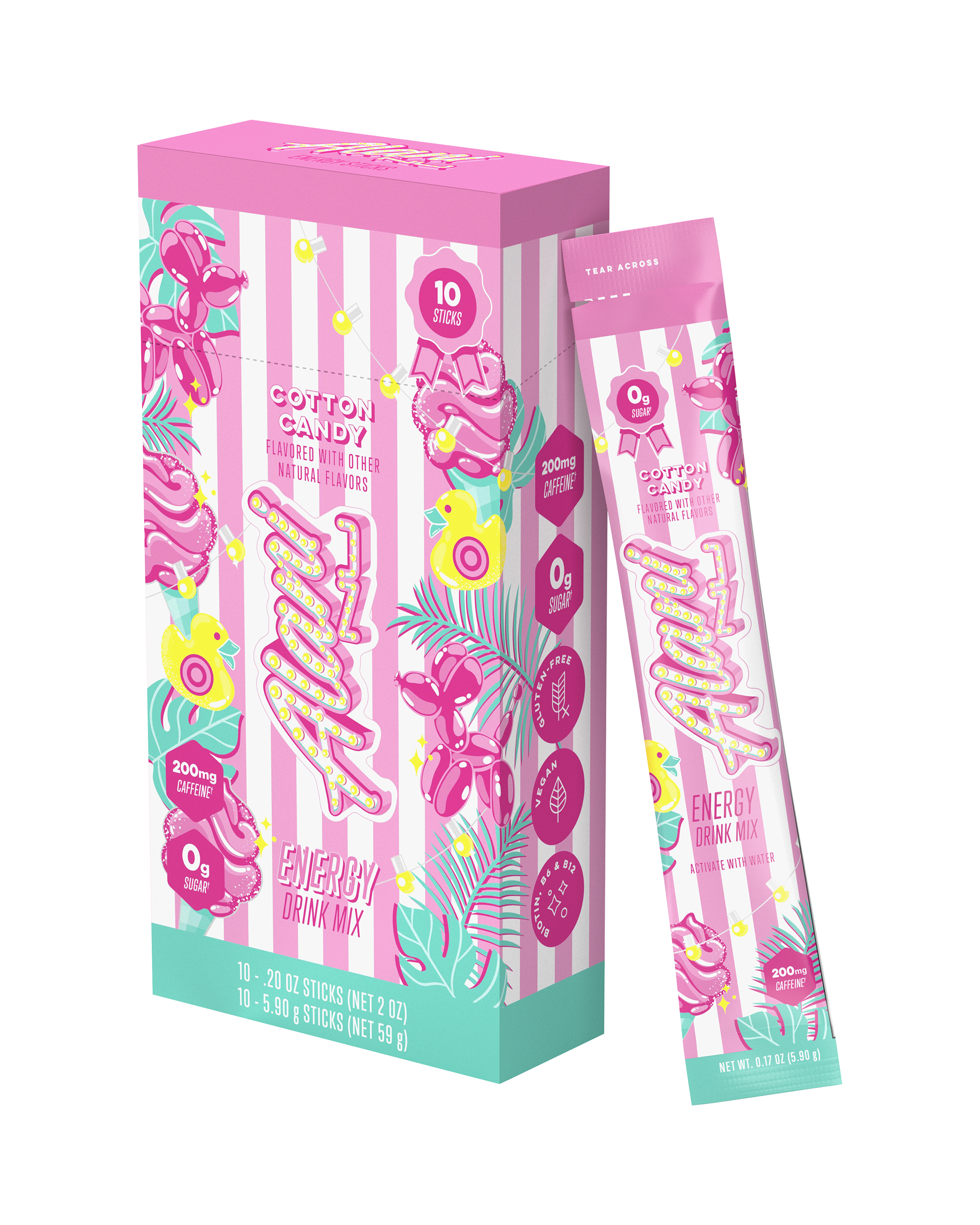 Energy Sticks - Cotton Candy (E0CZ)