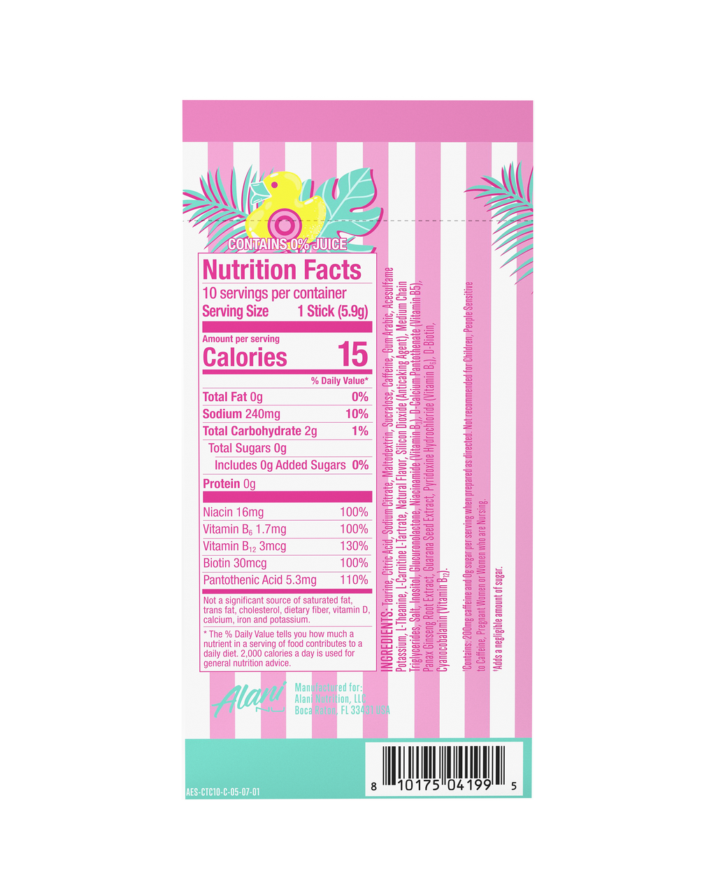 Energy Sticks - Cotton Candy (E0CZ)