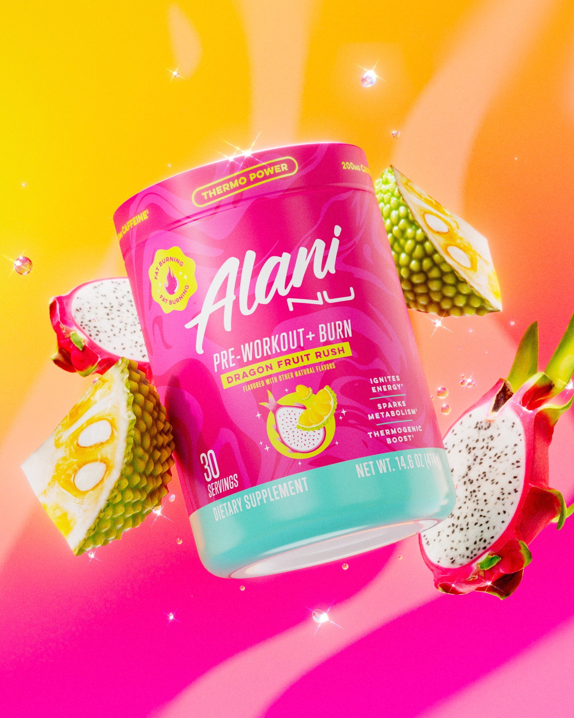 Pre-Workout+ Burn - Dragon Fruit Rush (P79W)