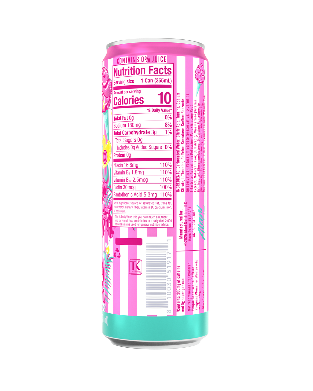 Energy Drink - Cotton Candy (LSGS)