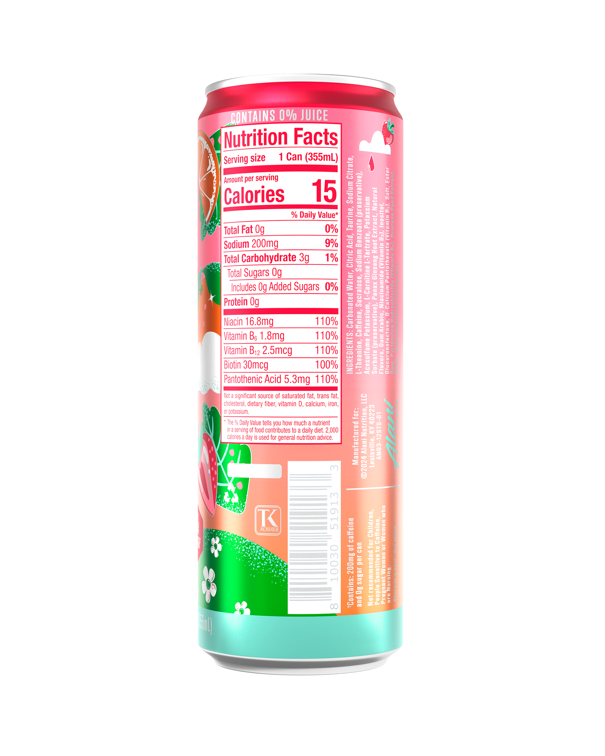 Energy Drink - Strawberry Sunrise (AKBA)