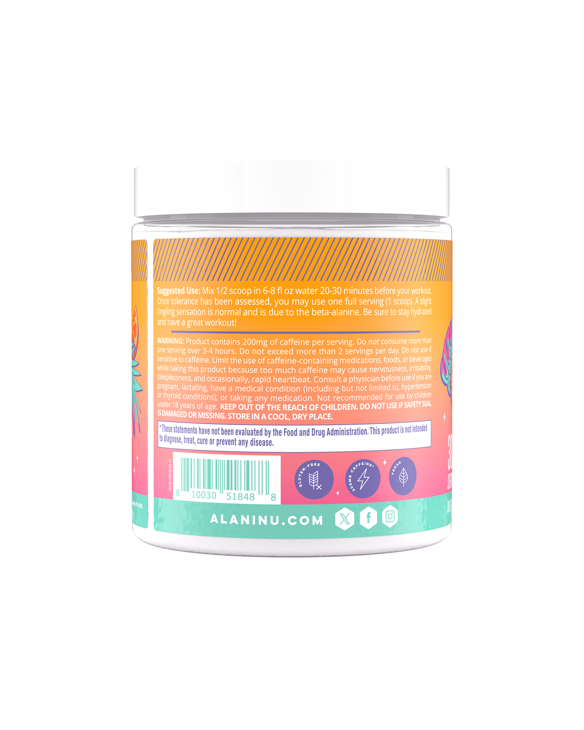 Pre-Workout - Orange Kiss (EIAK)