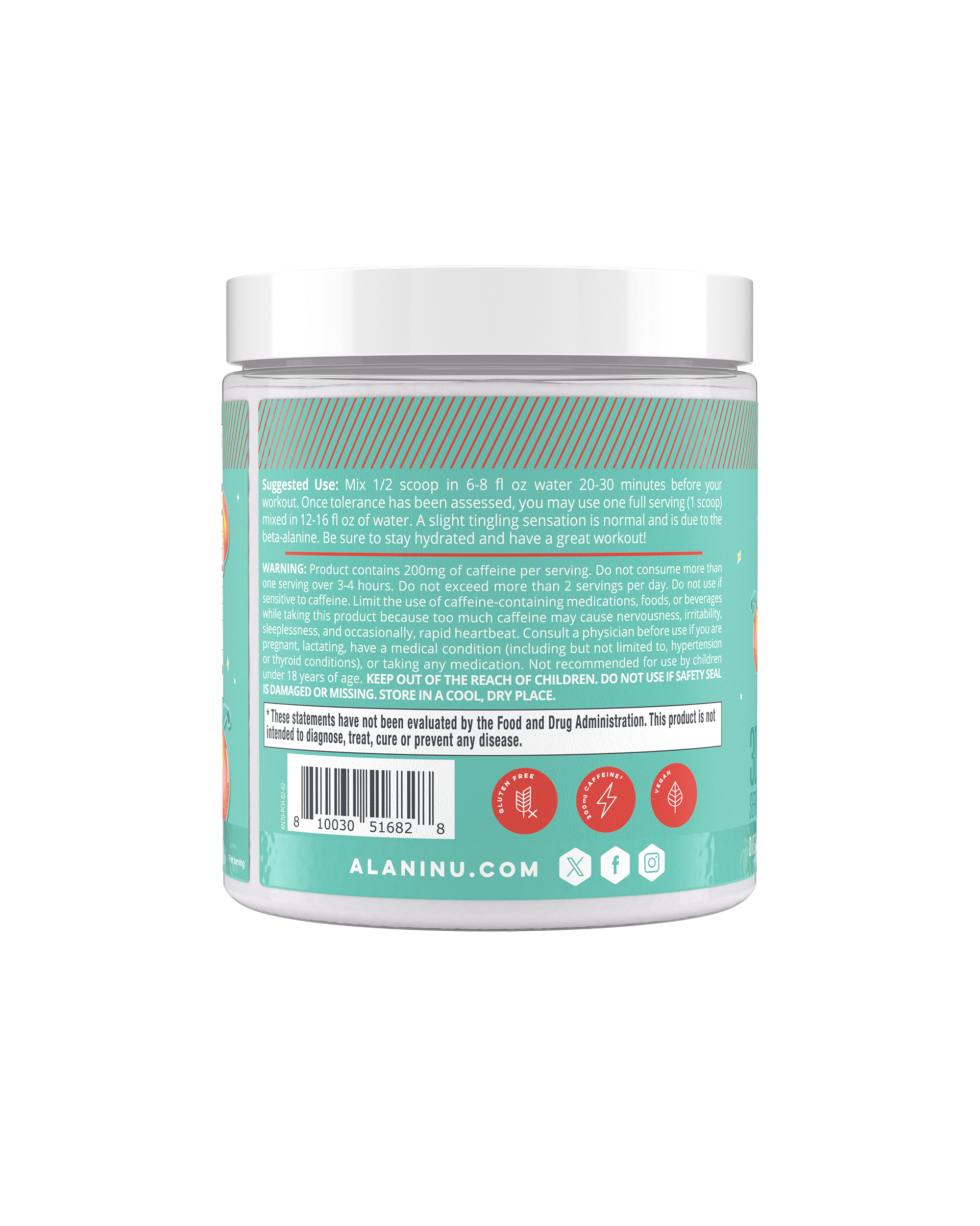 Pre-Workout - Juicy Peach (FZLF)