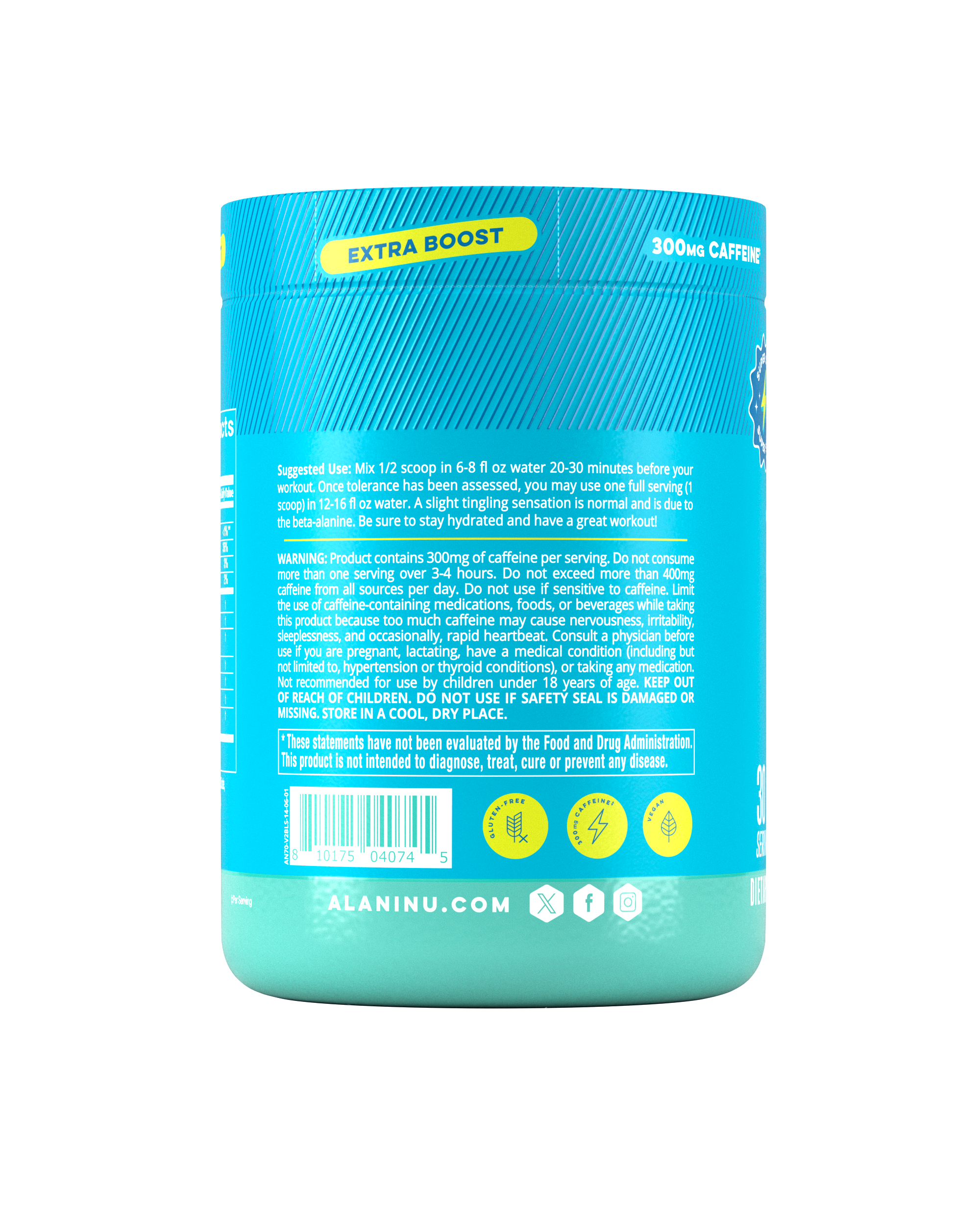 Pre-Workout+ - Blue Slush (8RU0)