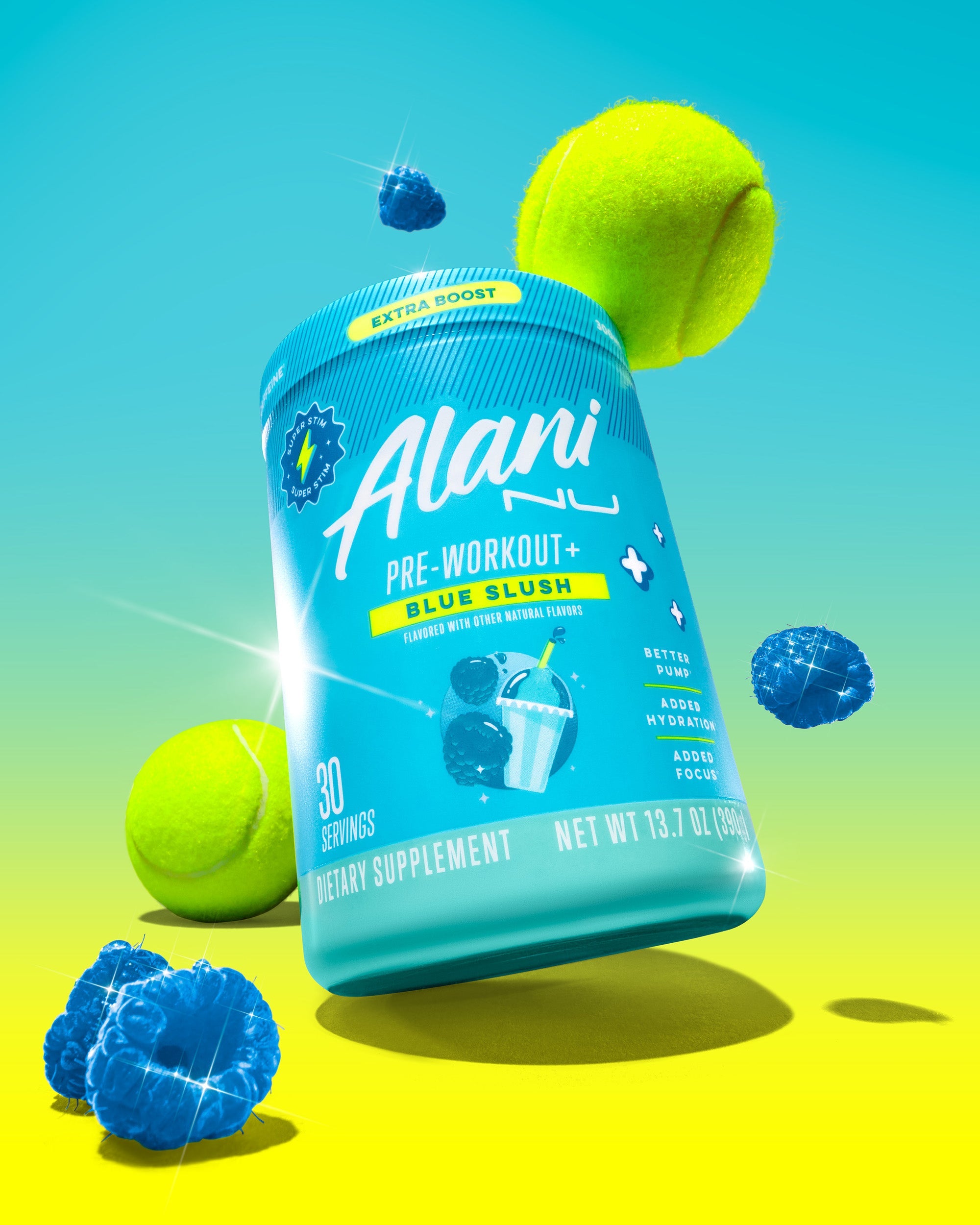 Pre-Workout+ - Blue Slush (8RU0)