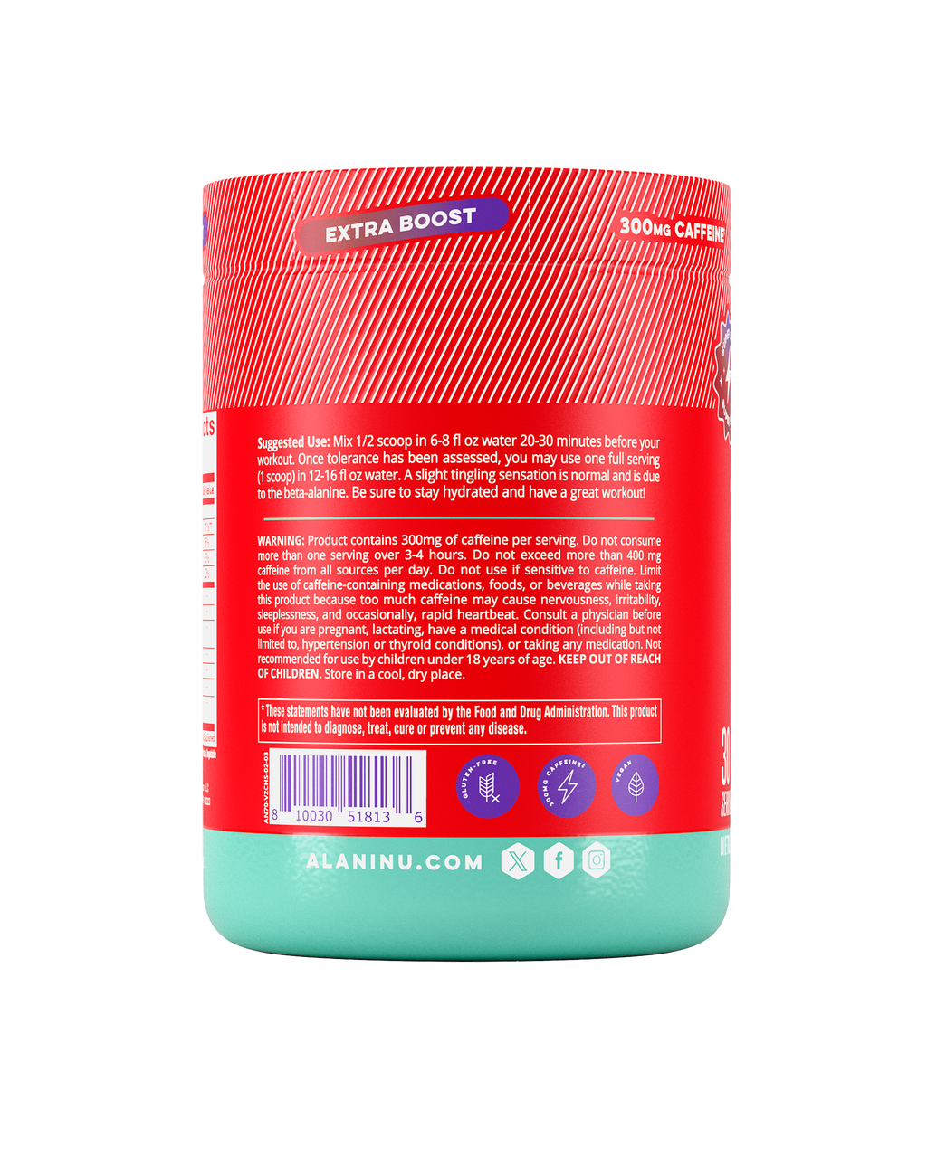 Pre-Workout+ - Cherry Slush (2DWZ)
