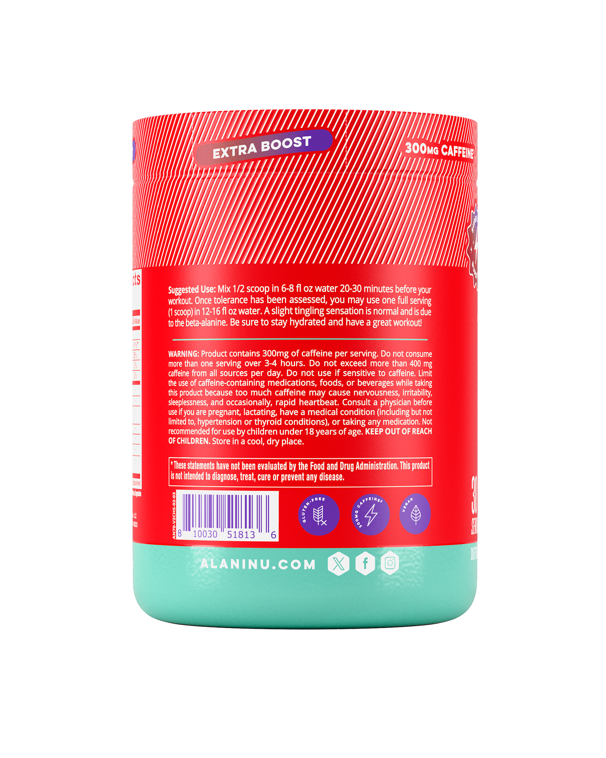 Pre-Workout+ - Cherry Slush (2DWZ)