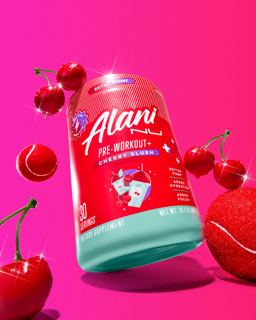 Pre-Workout+ - Cherry Slush (2DWZ)