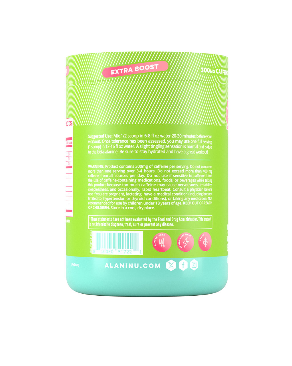 Pre-Workout+ - Kiwiberry (2UDW)