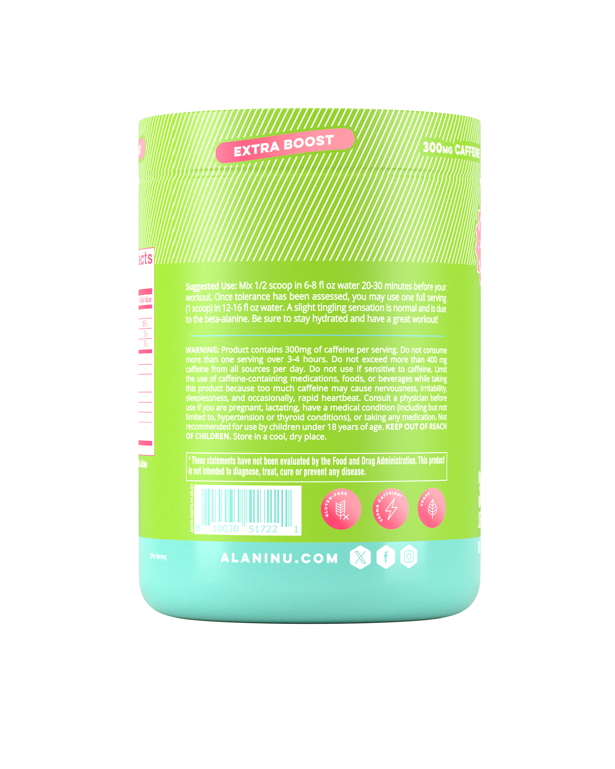 Pre-Workout+ - Kiwiberry (2UDW)