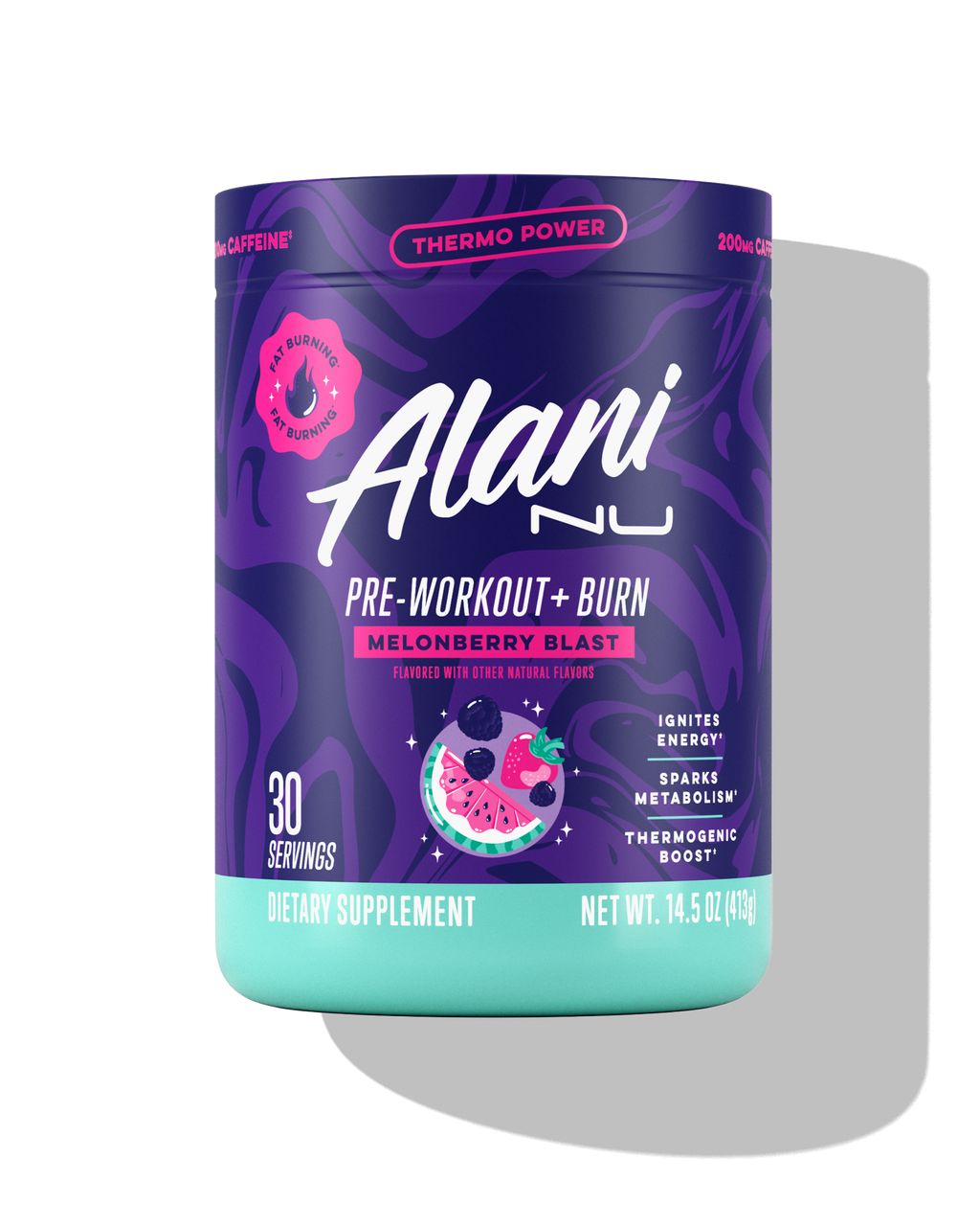 Pre-Workout+ Burn - Melonberry Blast (I7JN)