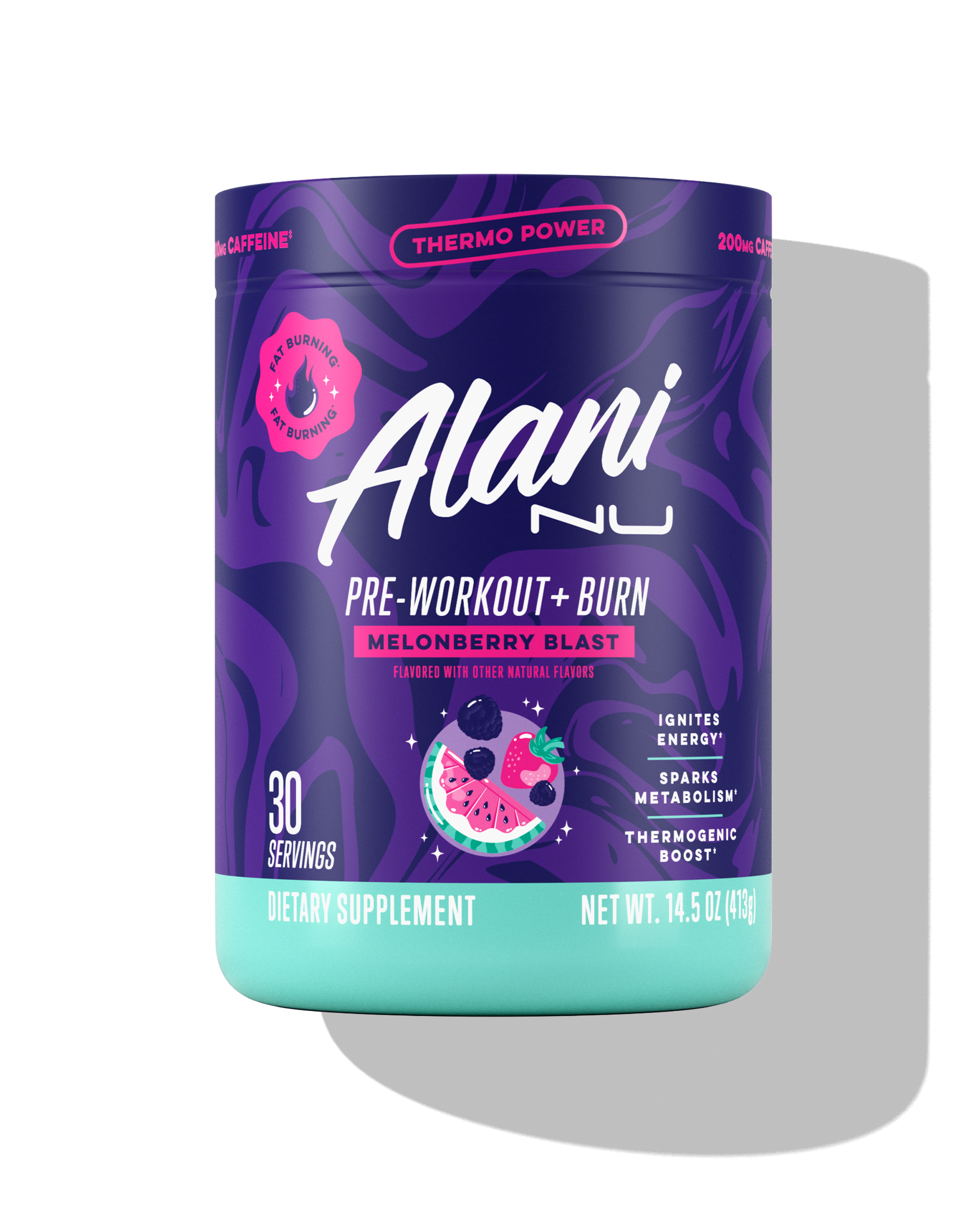 Pre-Workout+ Burn - Melonberry Blast (I7JN)