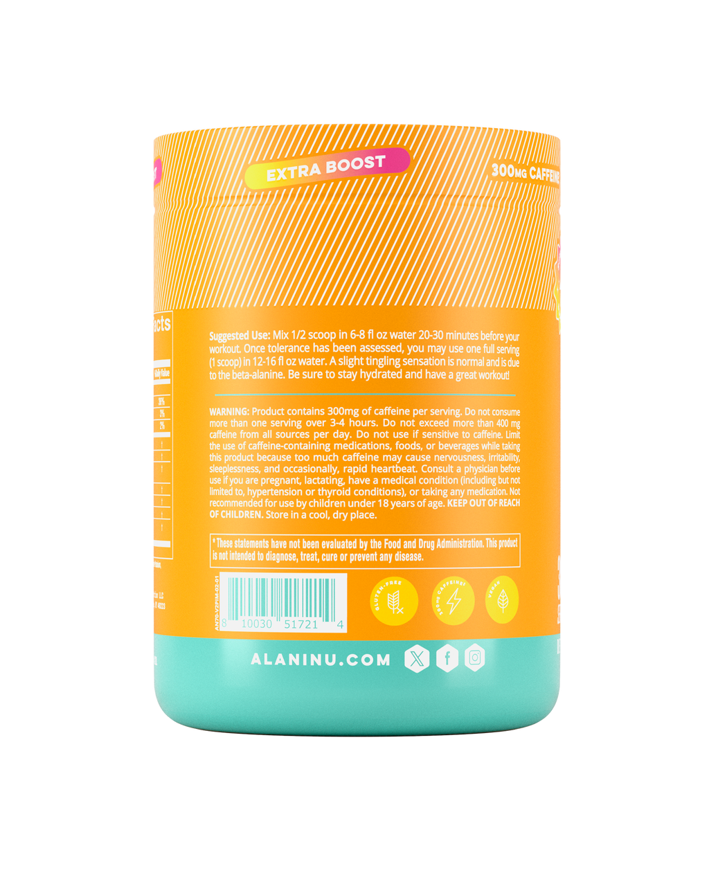 Pre-Workout+ - Paradise Swirl (XI2P)