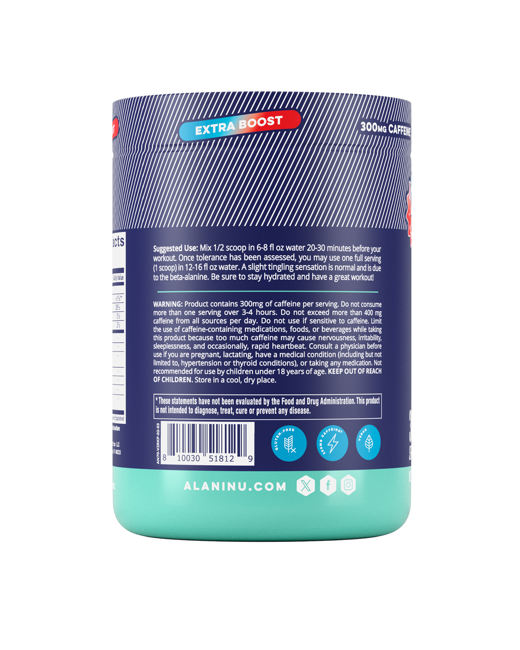 Pre-Workout+ - Rocket Pop (QSVW)