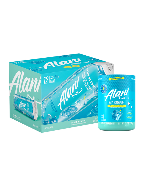Energy Drink & Pre-Workout+ - Blue Slush (4X81)