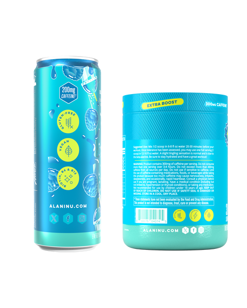 Energy Drink & Pre-Workout+ - Blue Slush (4X81)