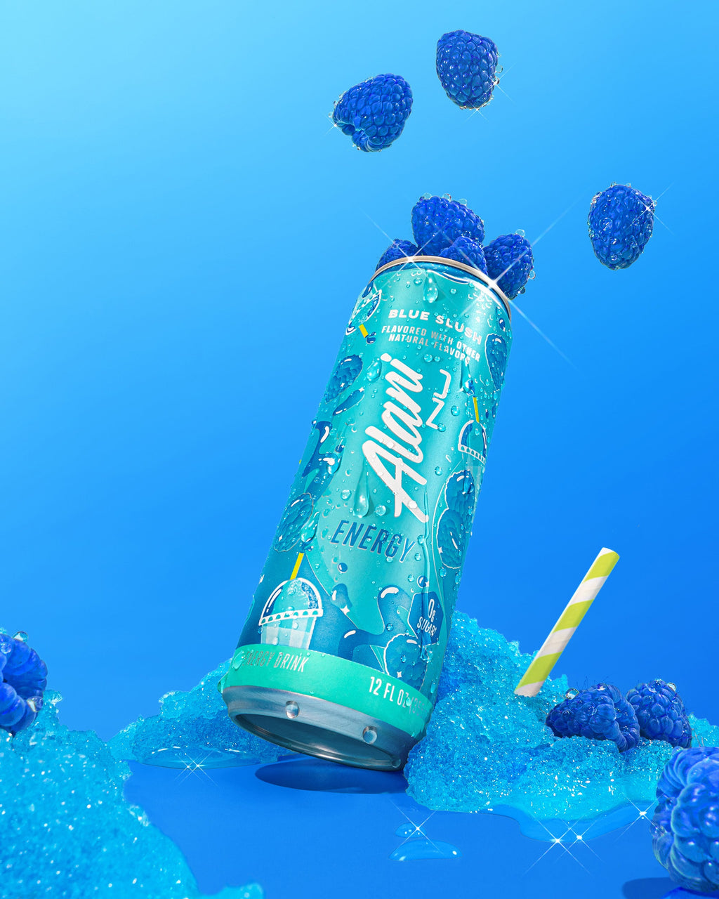 Energy Drink & Pre-Workout+ - Blue Slush (4X81)