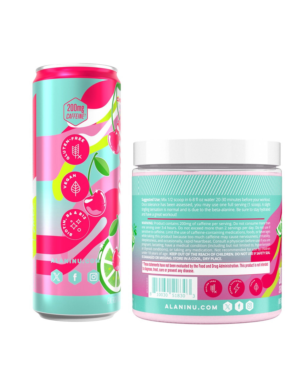 Energy Drink & Pre-Workout - Cherry Twist (Q34V)