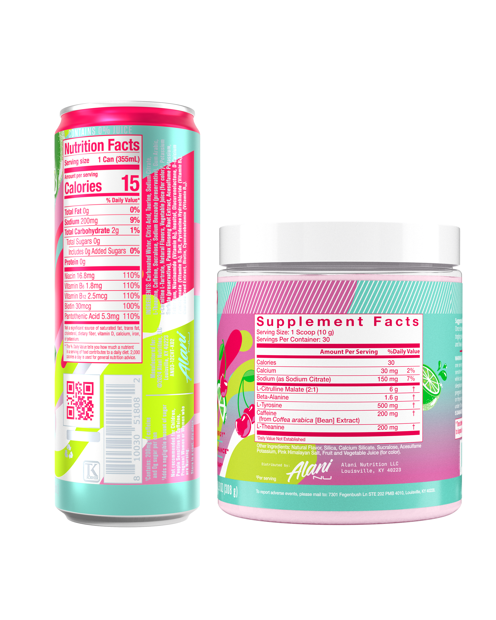 Energy Drink & Pre-Workout - Cherry Twist (Q34V)