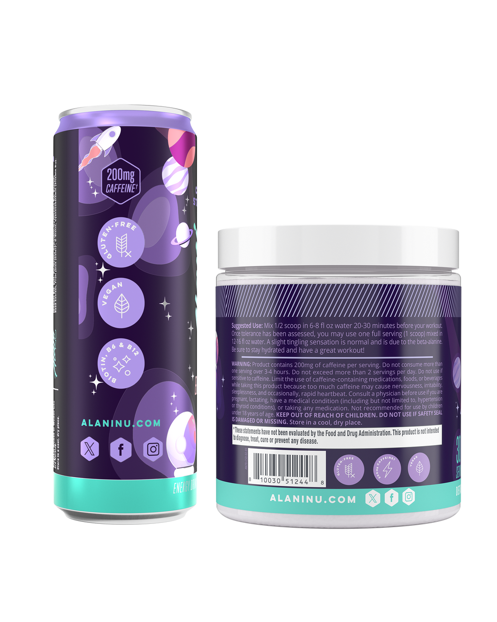 Energy Drink & Pre-Workout - Cosmic Stardust (SOYN)