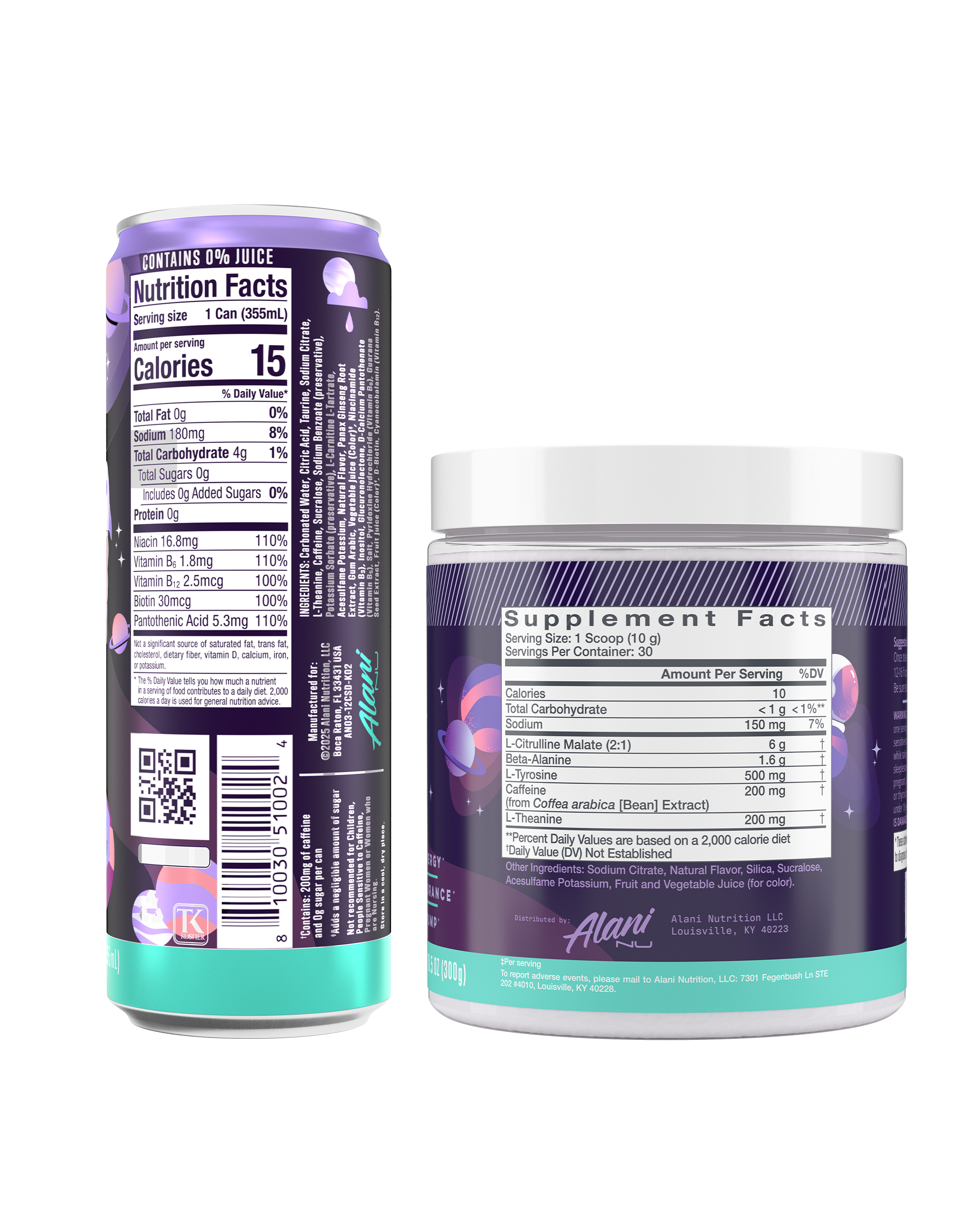 Energy Drink & Pre-Workout - Cosmic Stardust (SOYN)