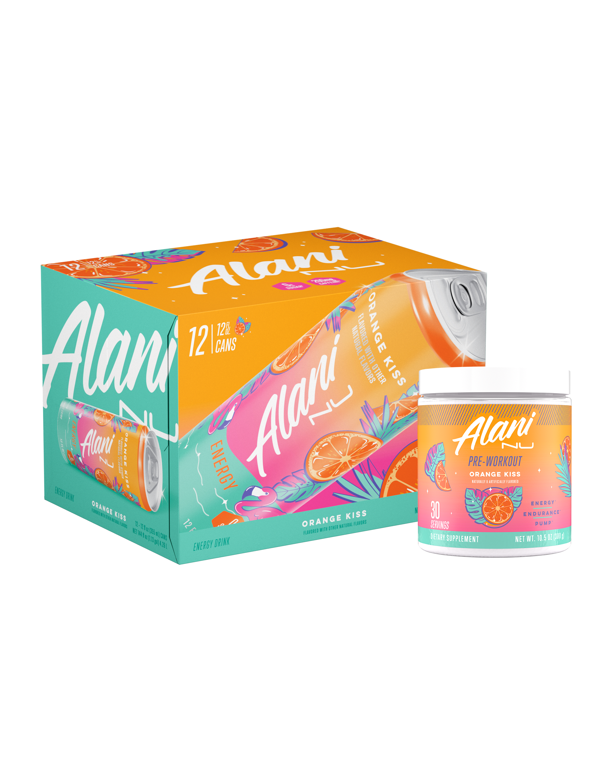 Energy Drink & Pre-Workout - Orange Kiss (82TF)