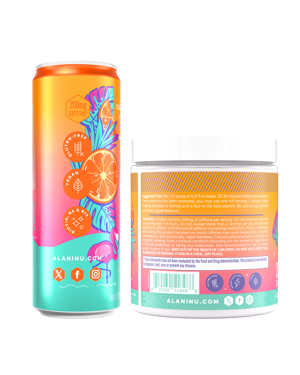 Energy Drink & Pre-Workout - Orange Kiss (82TF)