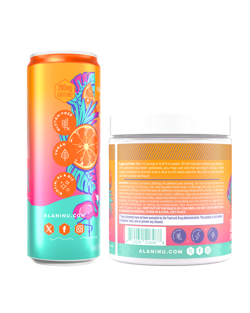 Energy Drink & Pre-Workout - Orange Kiss (82TF)