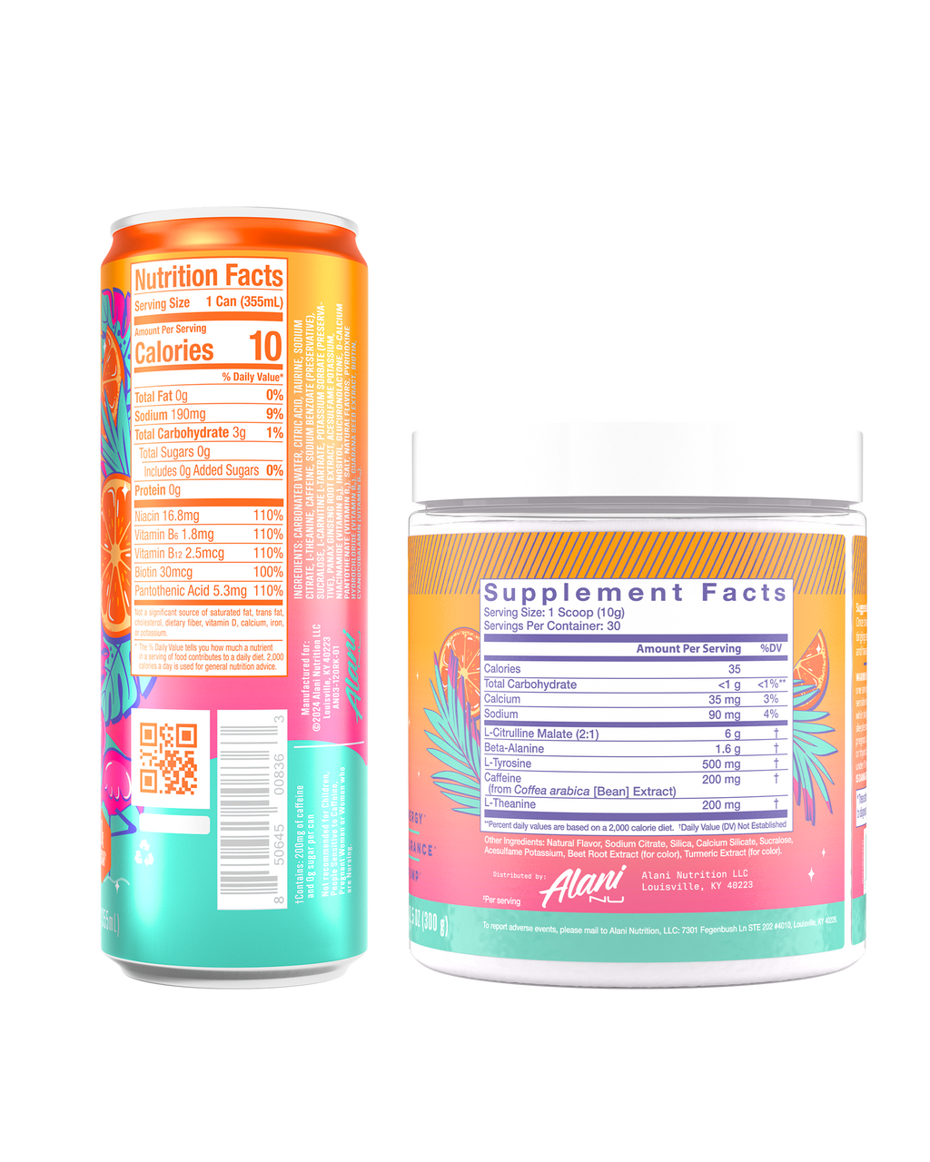 Energy Drink & Pre-Workout - Orange Kiss (82TF)
