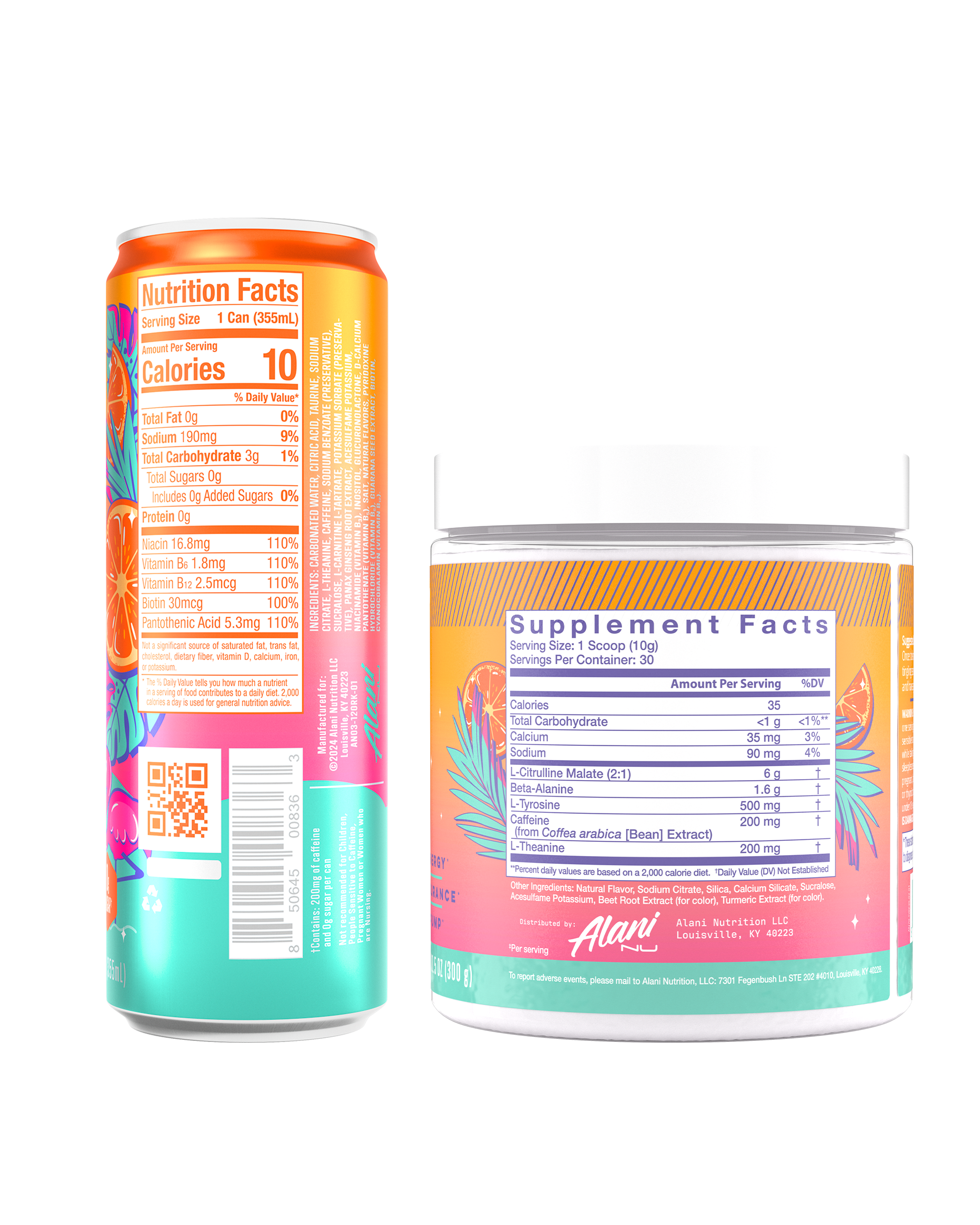 Energy Drink & Pre-Workout - Orange Kiss (82TF)