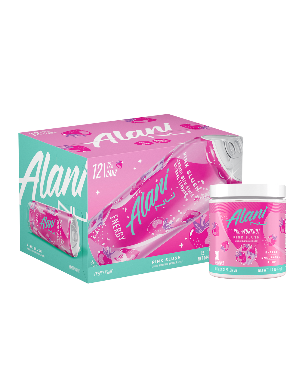 Energy Drink & Pre-Workout - Pink Slush (C0FG)