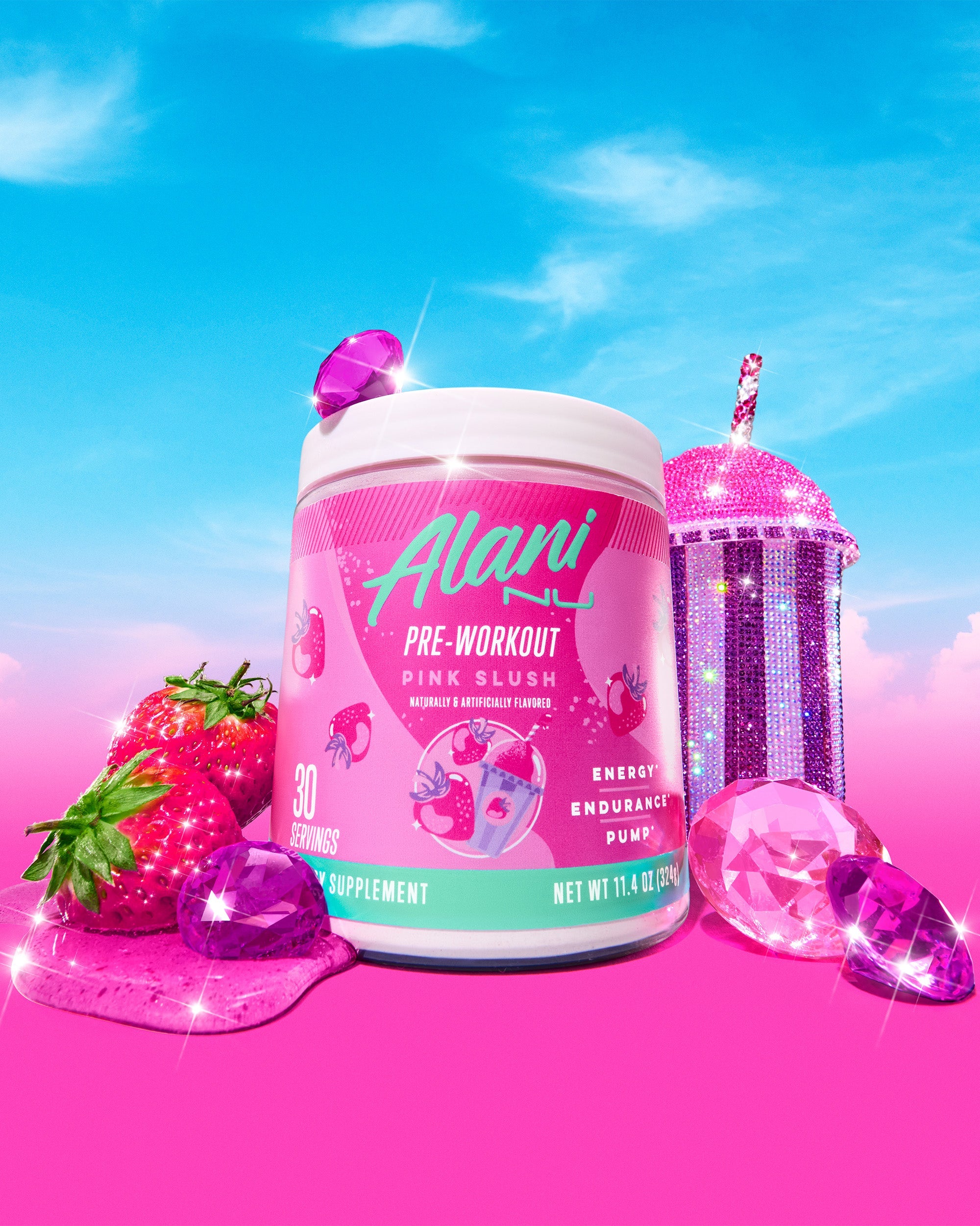 Energy Drink & Pre-Workout - Pink Slush (C0FG)