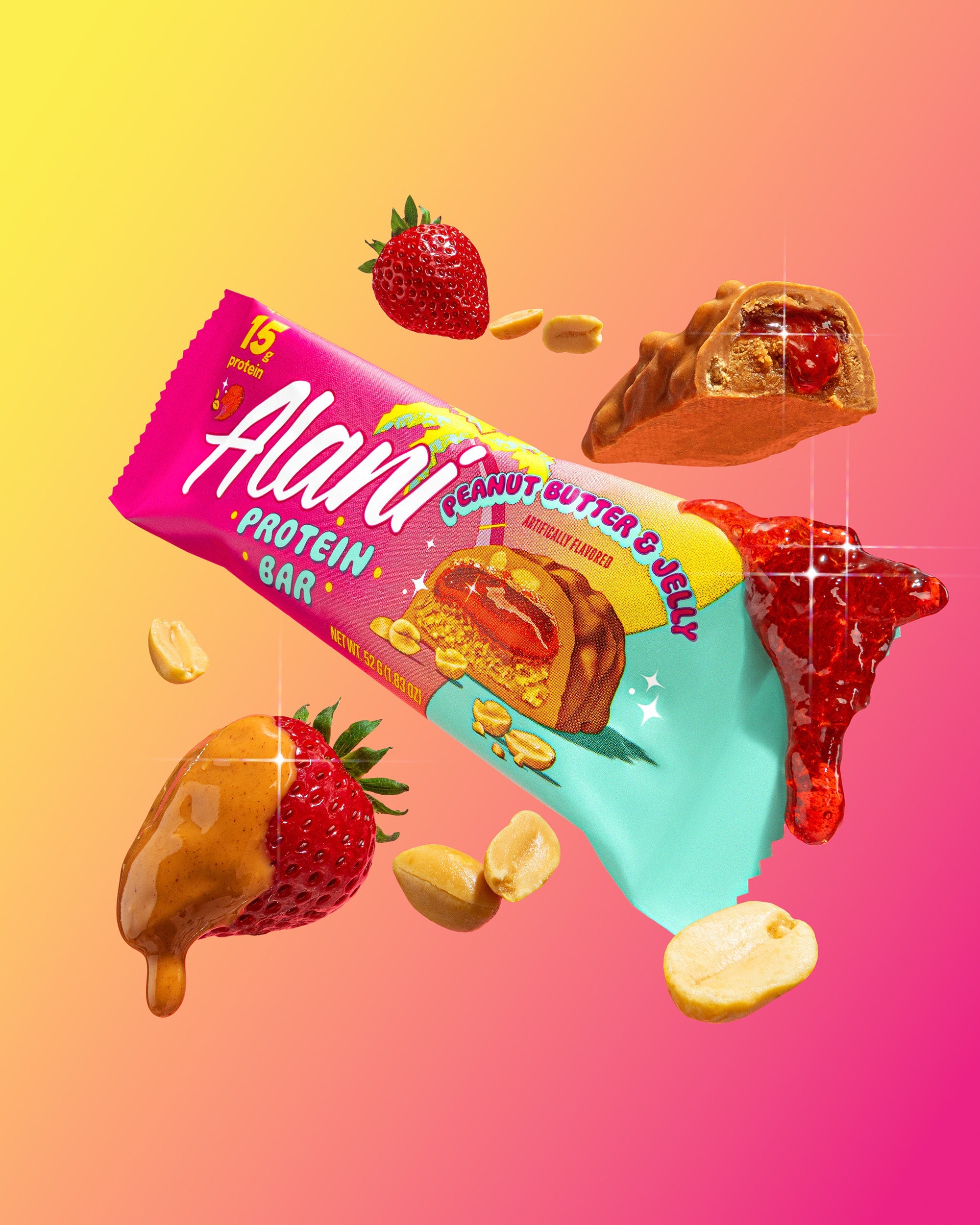Protein Bar - Peanut Butter & Jelly (ROUE)
