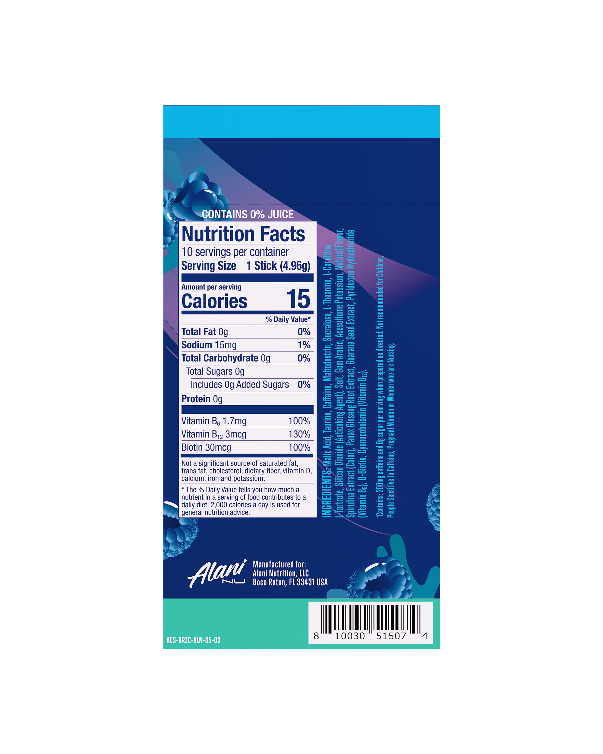 Energy Sticks - Breezeberry (LPWN)