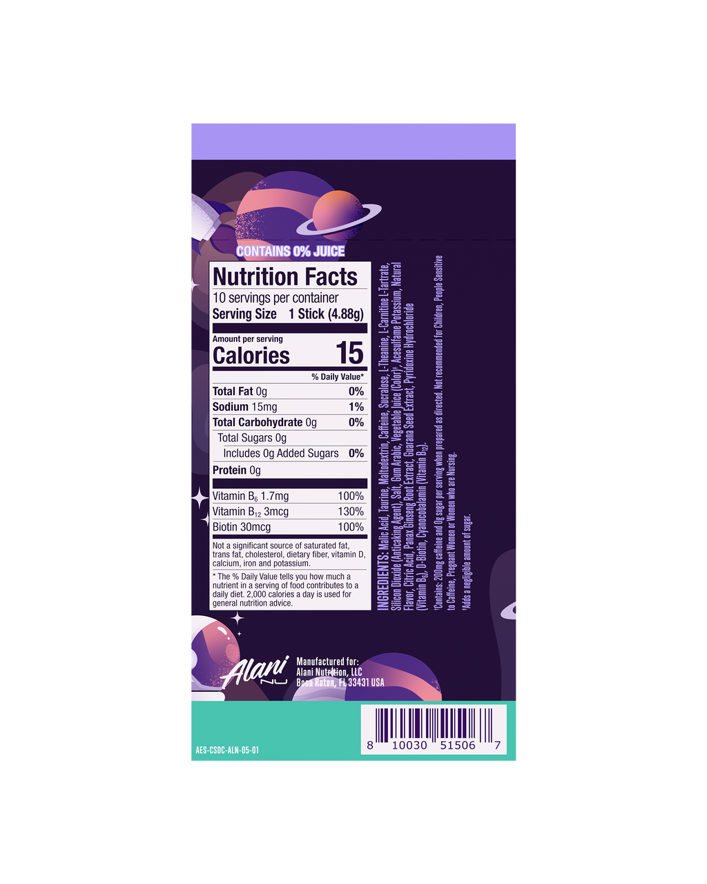 Energy Sticks - Cosmic Stardust (YNP0)