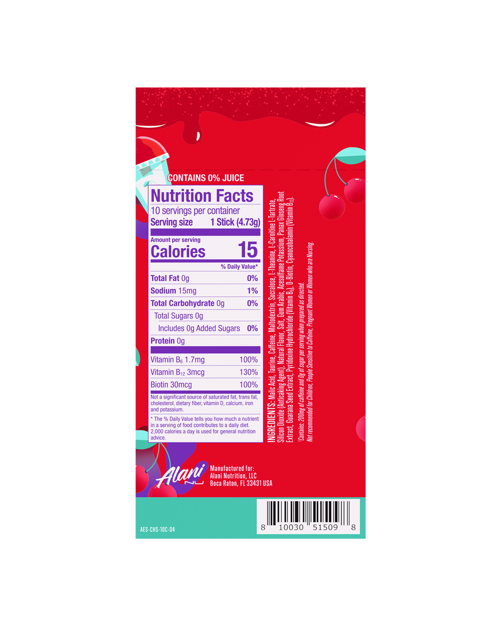 Energy Sticks - Cherry Slush (3Q5E)