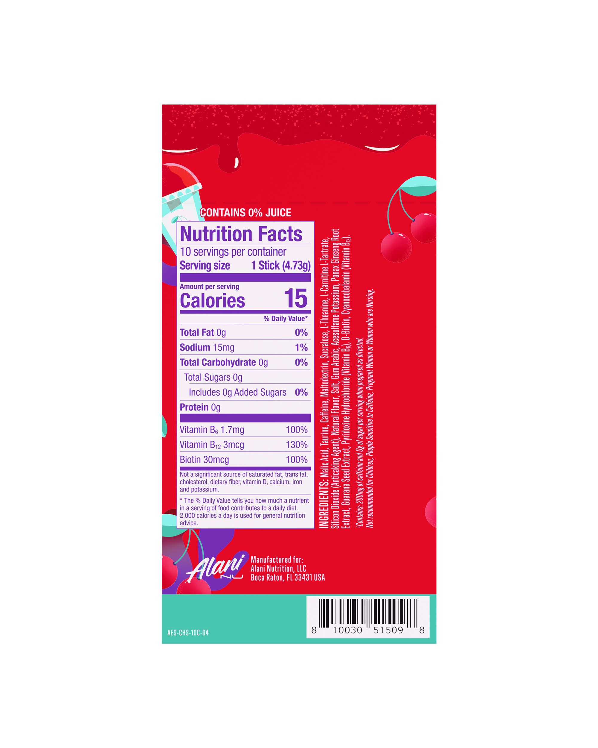 Energy Sticks - Cherry Slush (3Q5E)