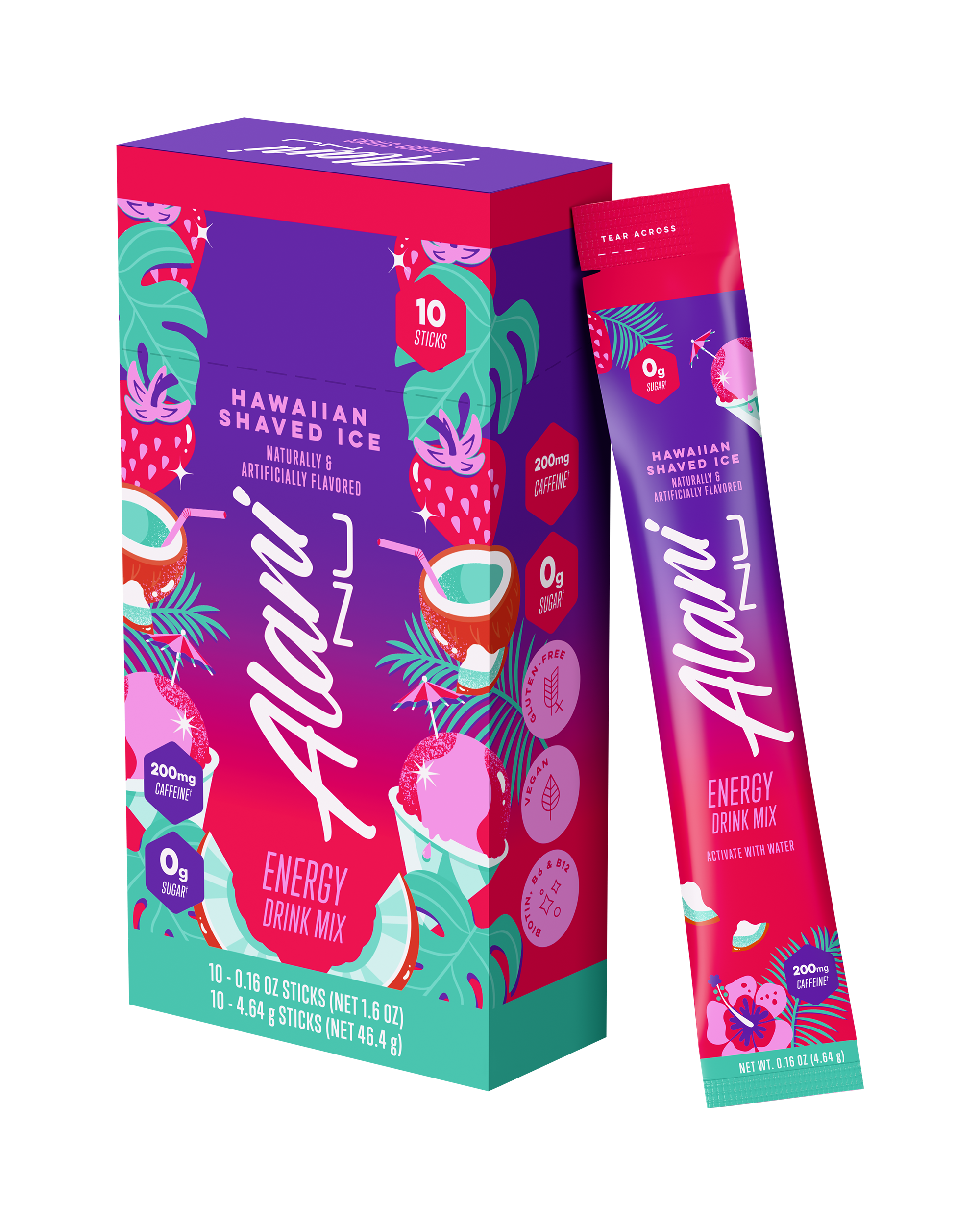 Energy Sticks - Hawaiian Shaved Ice (2GTS)