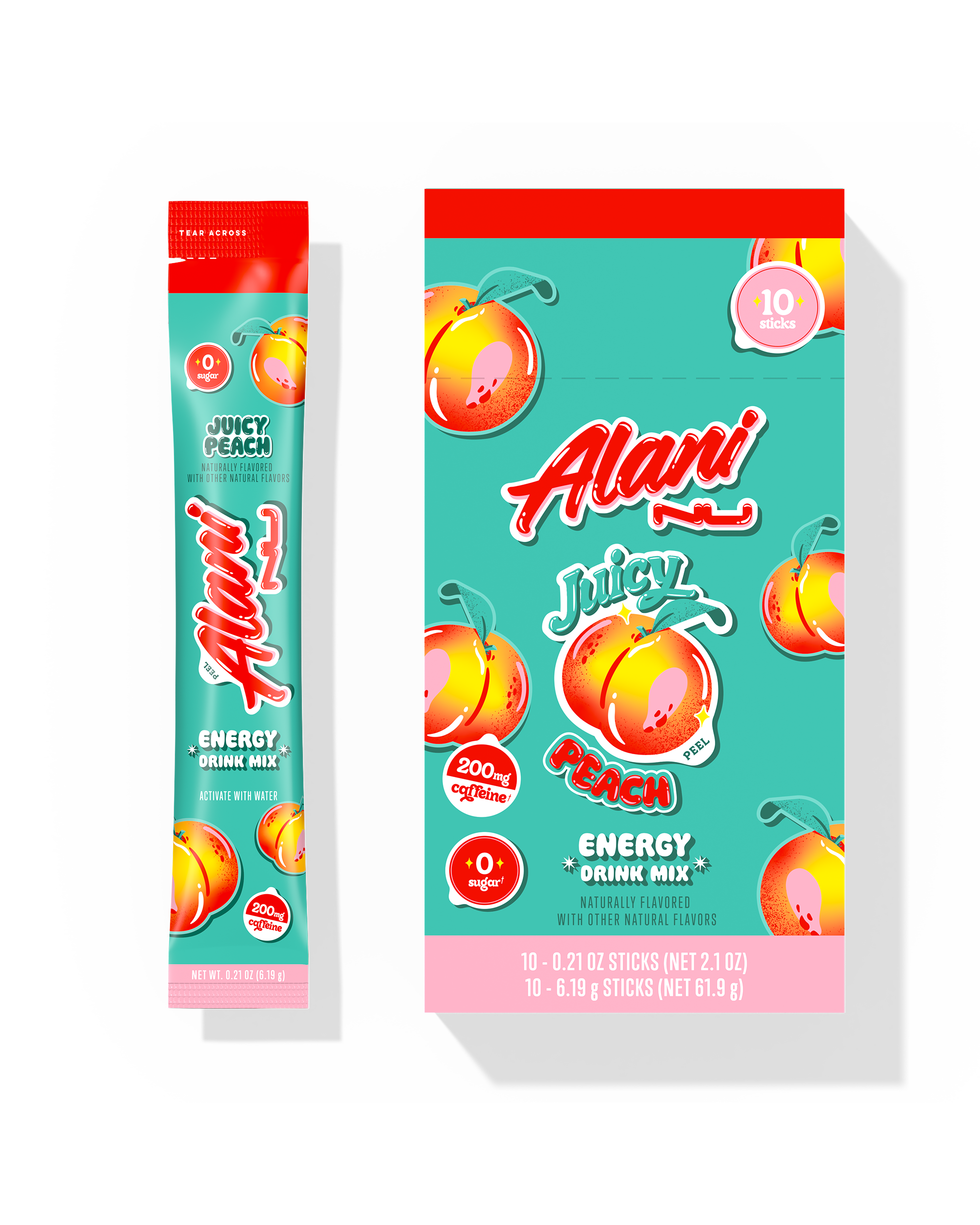 Energy Sticks - Juicy Peach (RQC2)