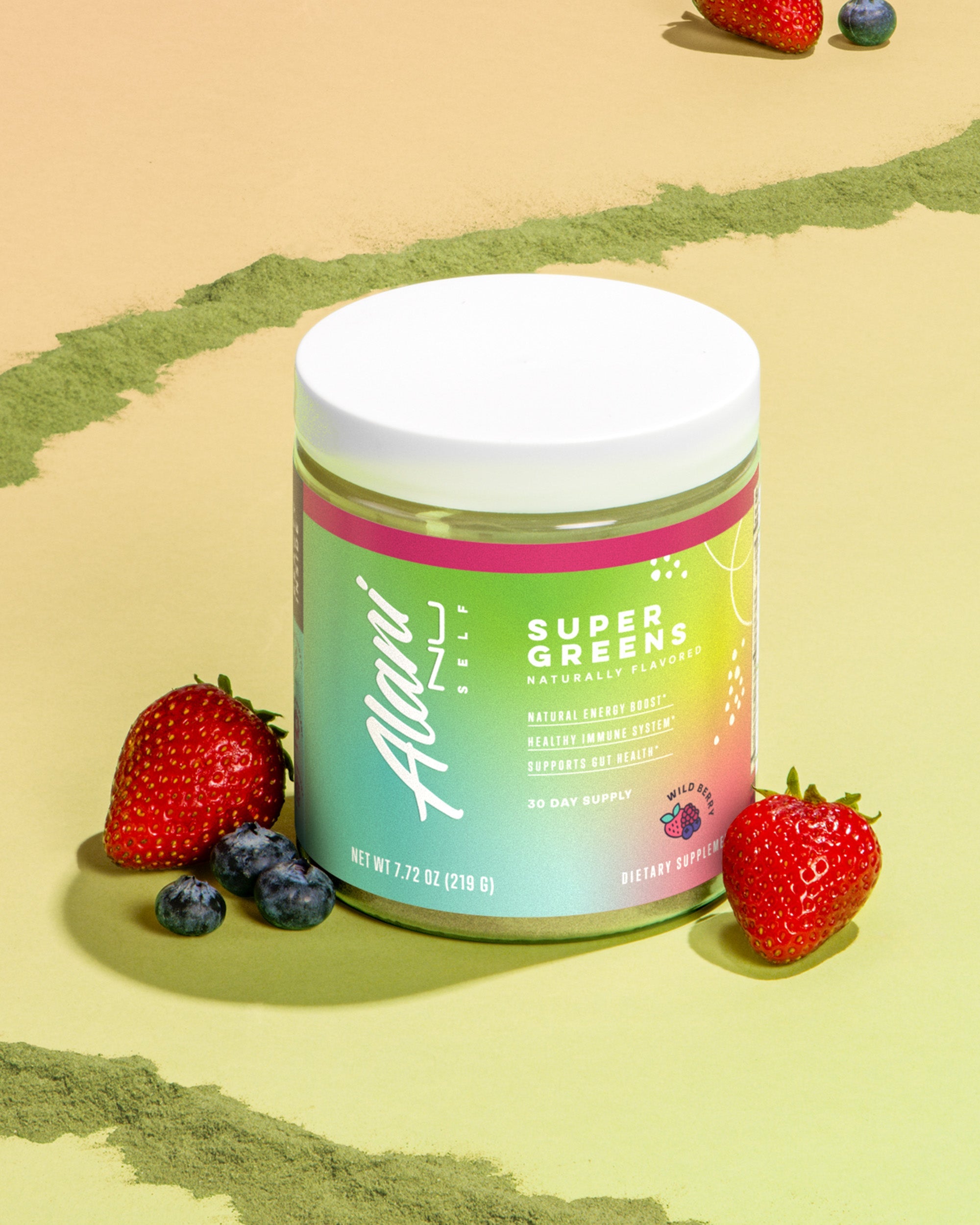 Super Greens - Wild Berry (HSC5)