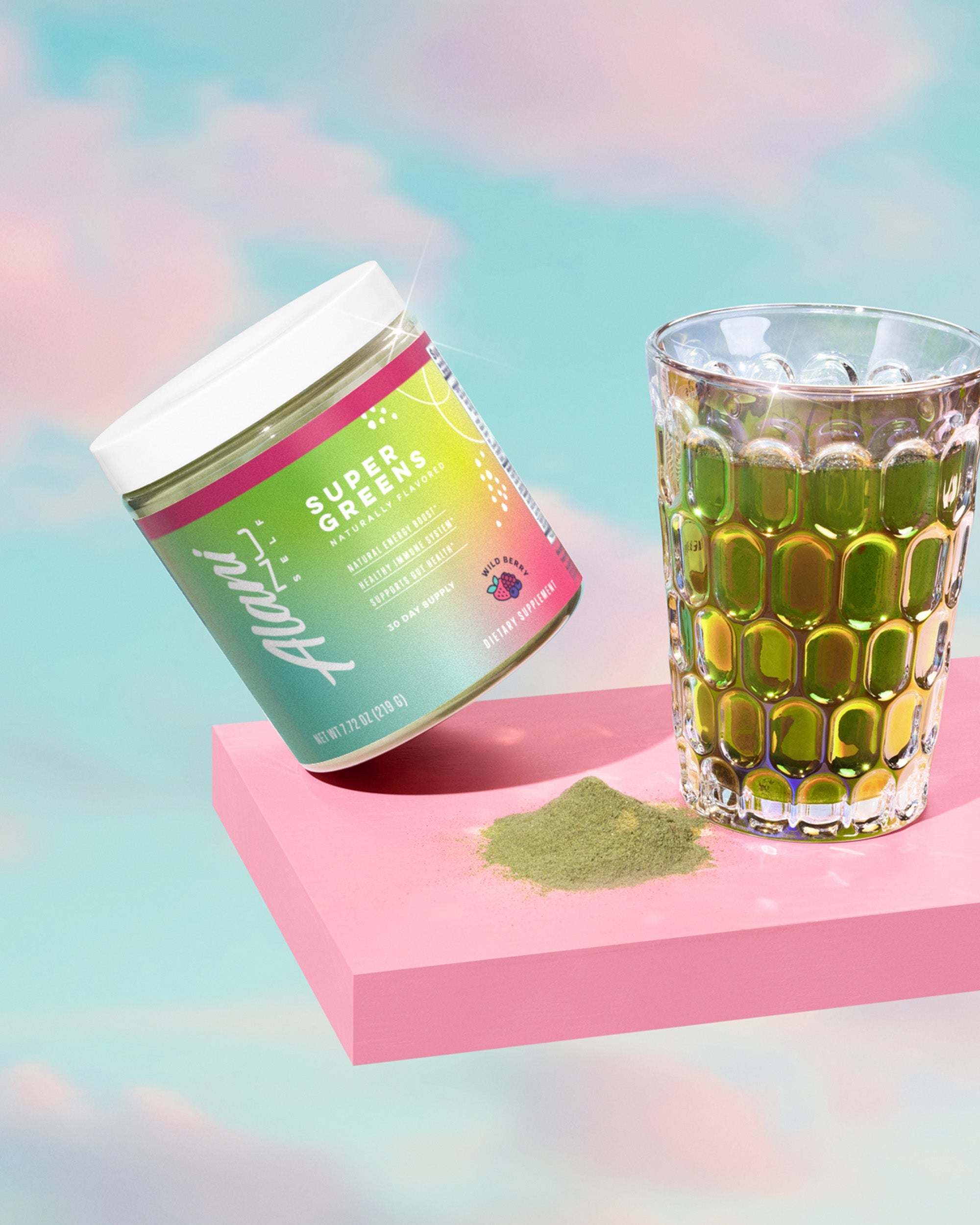 Super Greens - Wild Berry (HSC5)