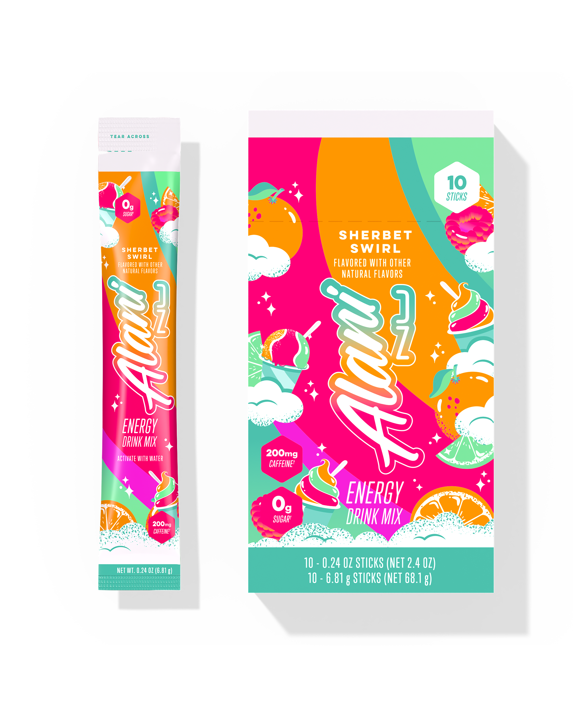 Energy Sticks - Sherbet Swirl (XC2U)