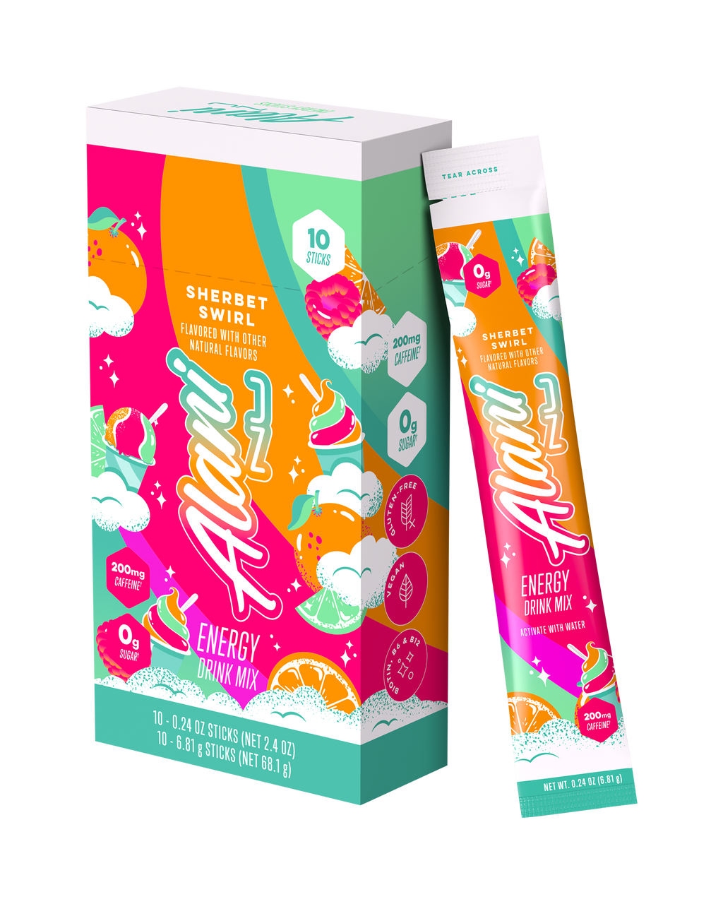 Energy Sticks - Sherbet Swirl (XC2U)