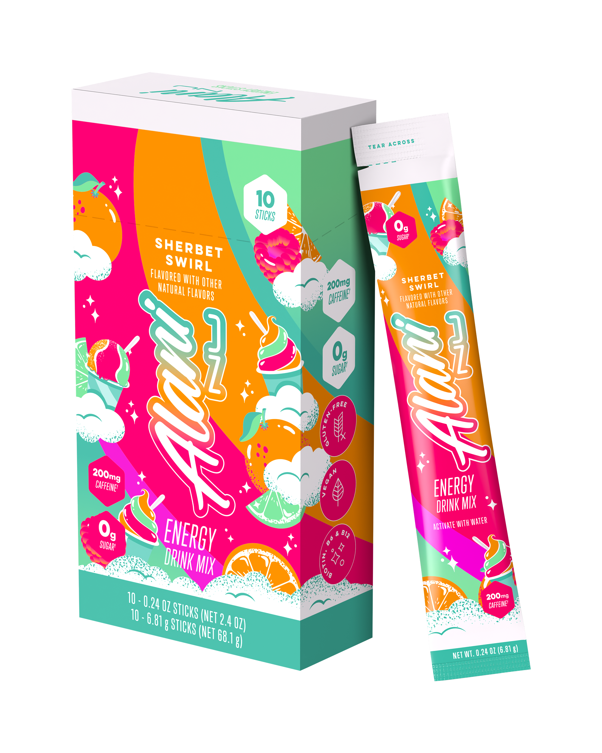 Energy Sticks - Sherbet Swirl (XC2U)