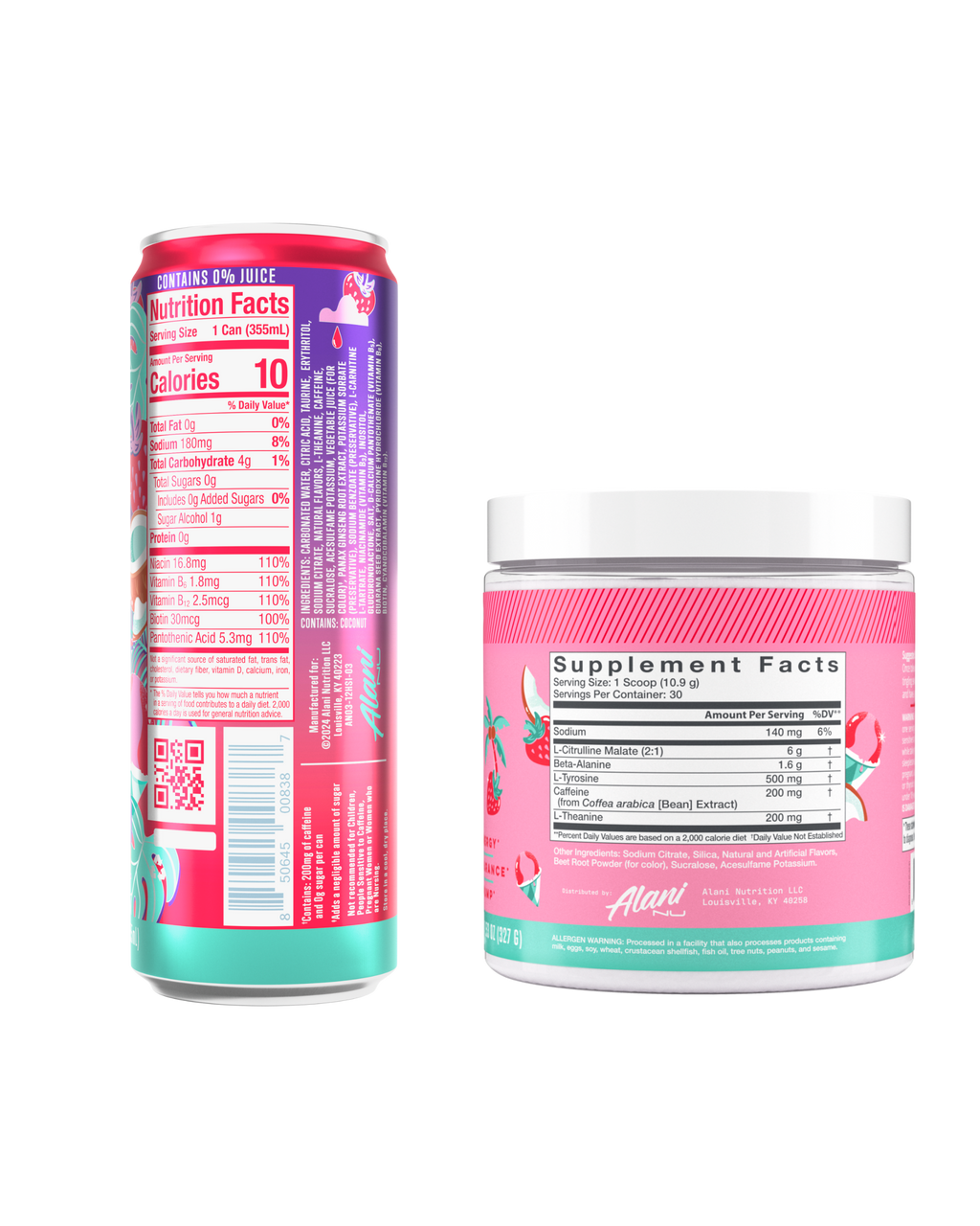 Energy Drink & Pre-Workout - Hawaiian Shaved Ice (6O57)