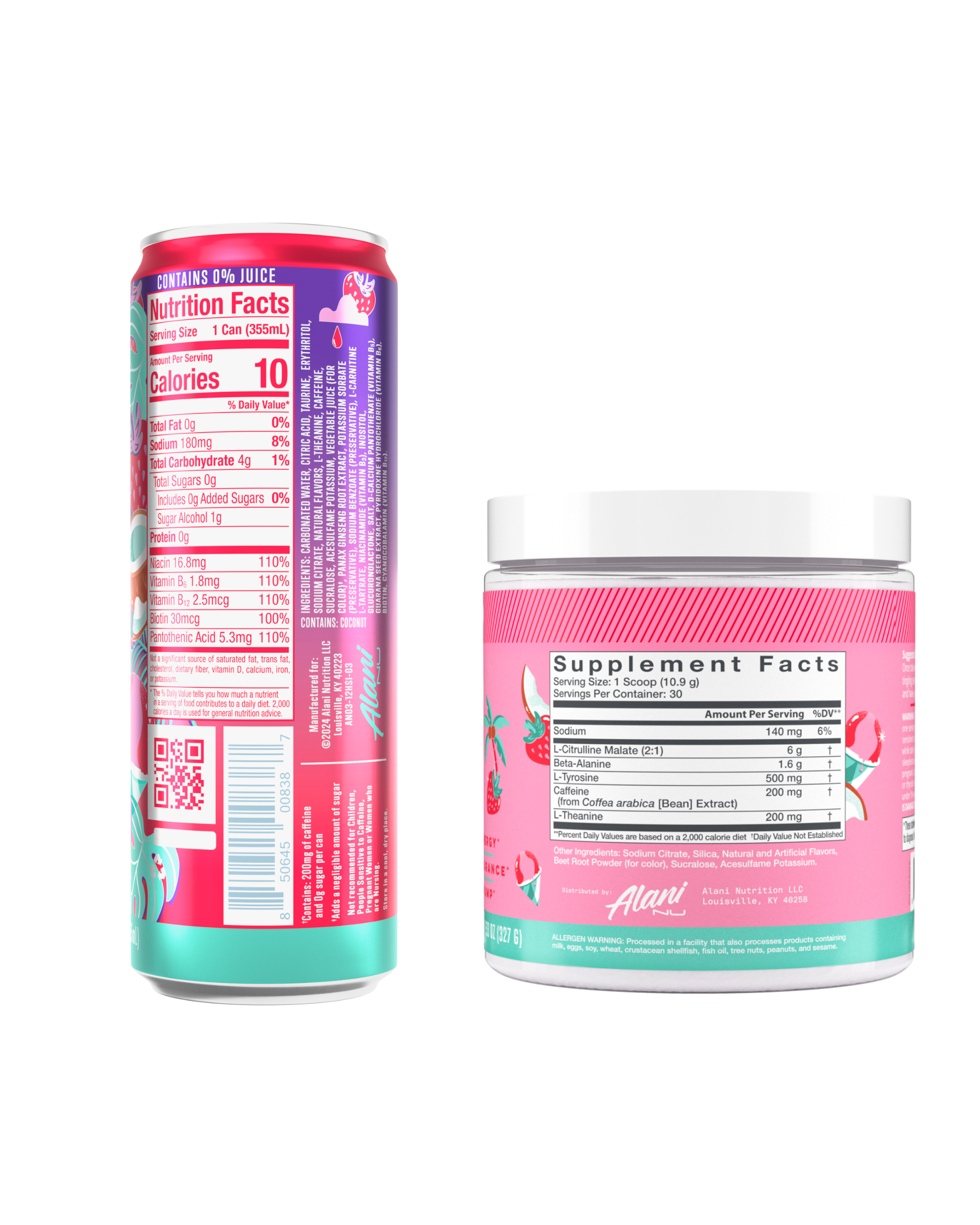 Energy Drink & Pre-Workout - Hawaiian Shaved Ice (6O57)