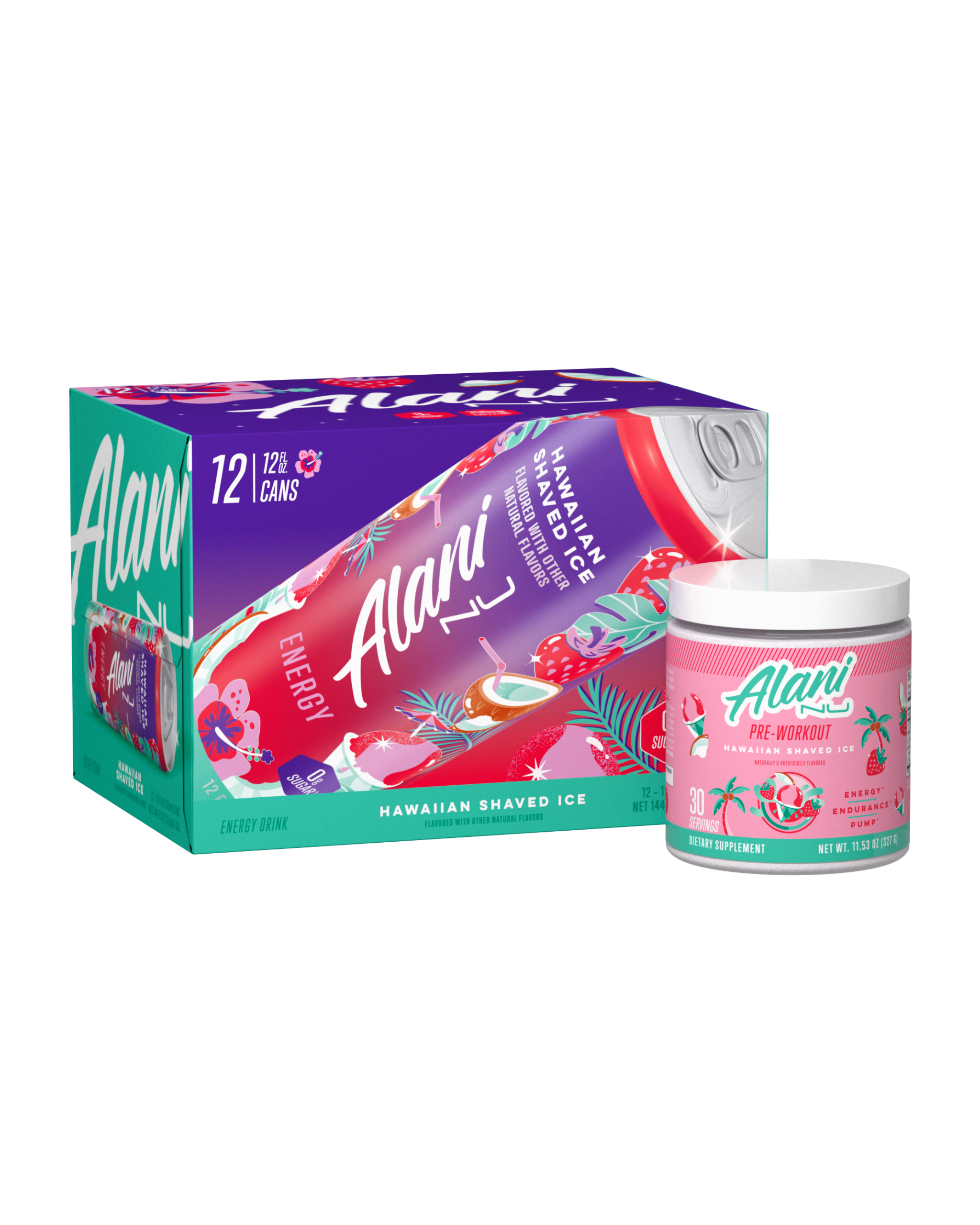 Energy Drink & Pre-Workout - Hawaiian Shaved Ice (6O57)