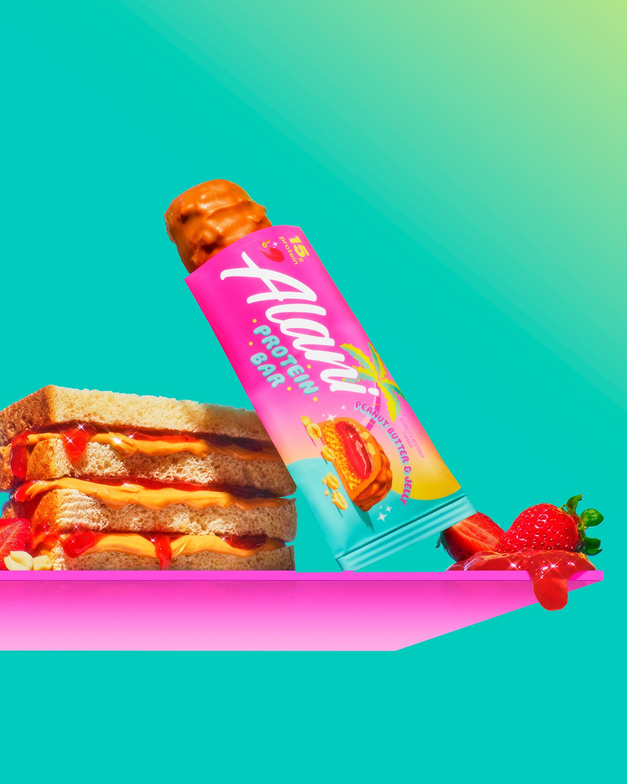Protein Bar - Peanut Butter & Jelly (QSXZ)